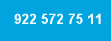 922 572 75 11 922 572 75 11